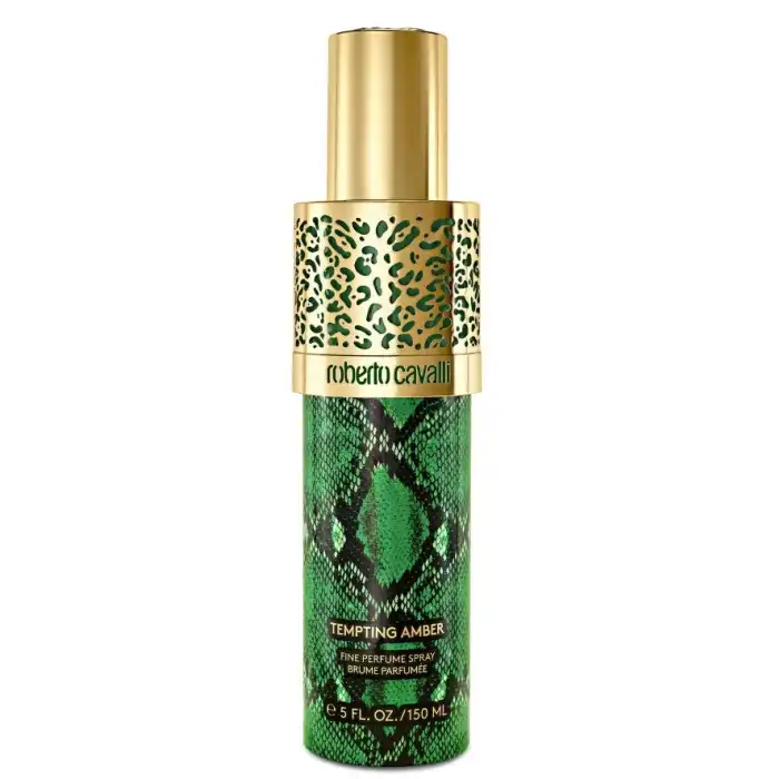 Body Mist Tempting Amber Fine Perfume 150 ml - Roberto Cavalli - Comparador de precios