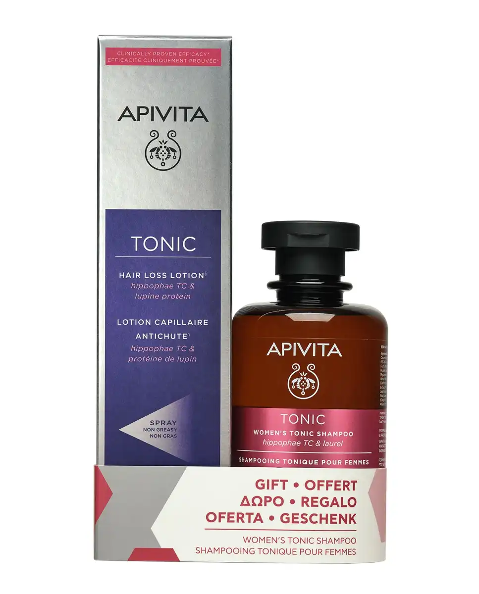 Apivita - Pack Loción Anticaida Cabello + Champú Mujer - Apivita - Comparador de precios