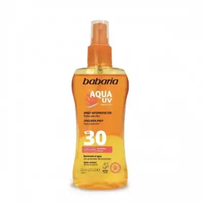 Babaria Barbaria Bronceador Spray Aqua Bifasica Spf30, 200 ml - Babaria - Comparador de precios