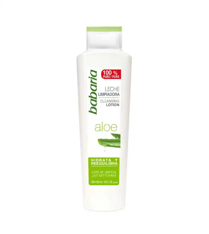 Babaria - Leche limpiadora Aloe Puro 100% - Babaria - Comparador de precios