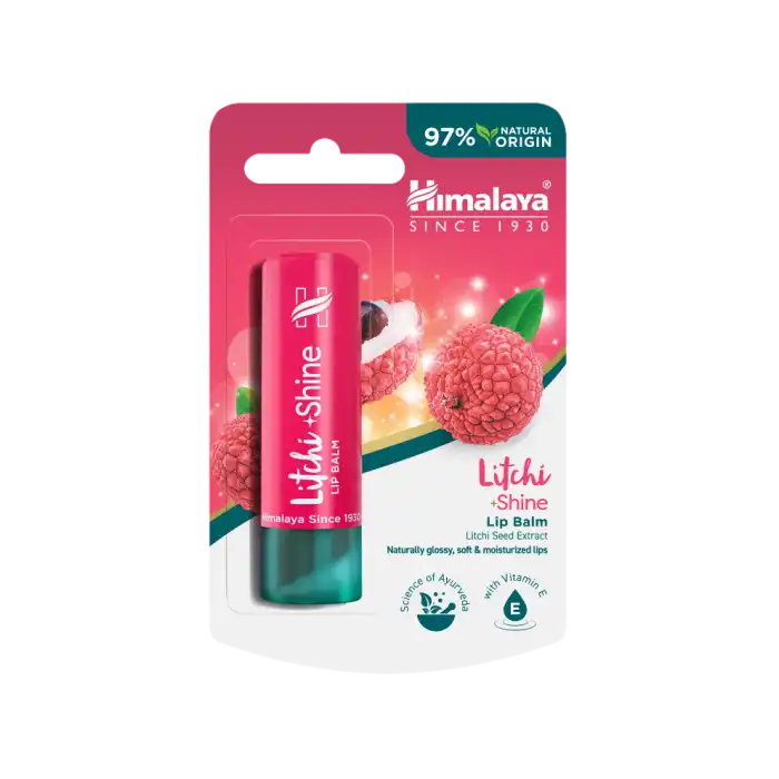 Bálsamo Labial Brillante con Litchi 4.5 gr - Himalaya - Comparador de precios