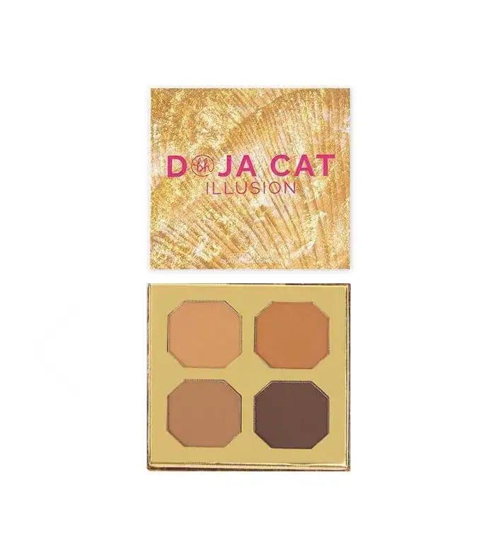BH Cosmetics - *Doja Cat* - Paleta de contorno en polvo Illusion - Deep - BH Cosmetics - Comparador de precios