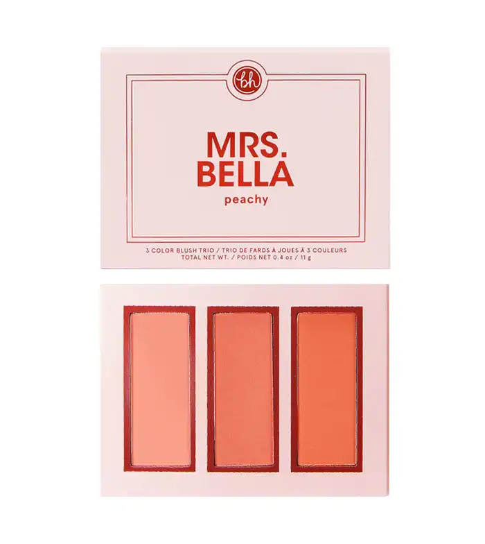 BH Cosmetics - Paleta de coloretes Mrs. Bella - Peachy - BH Cosmetics - Comparador de precios