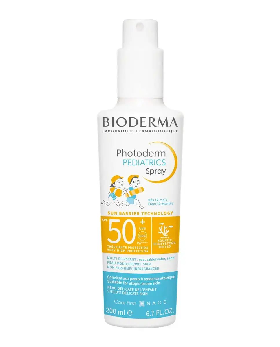 Bioderma - Spray Crema Solar Niños Photoderm Pediatrics Spray SPF50+ 200 Ml - BIODERMA - Comparador de precios