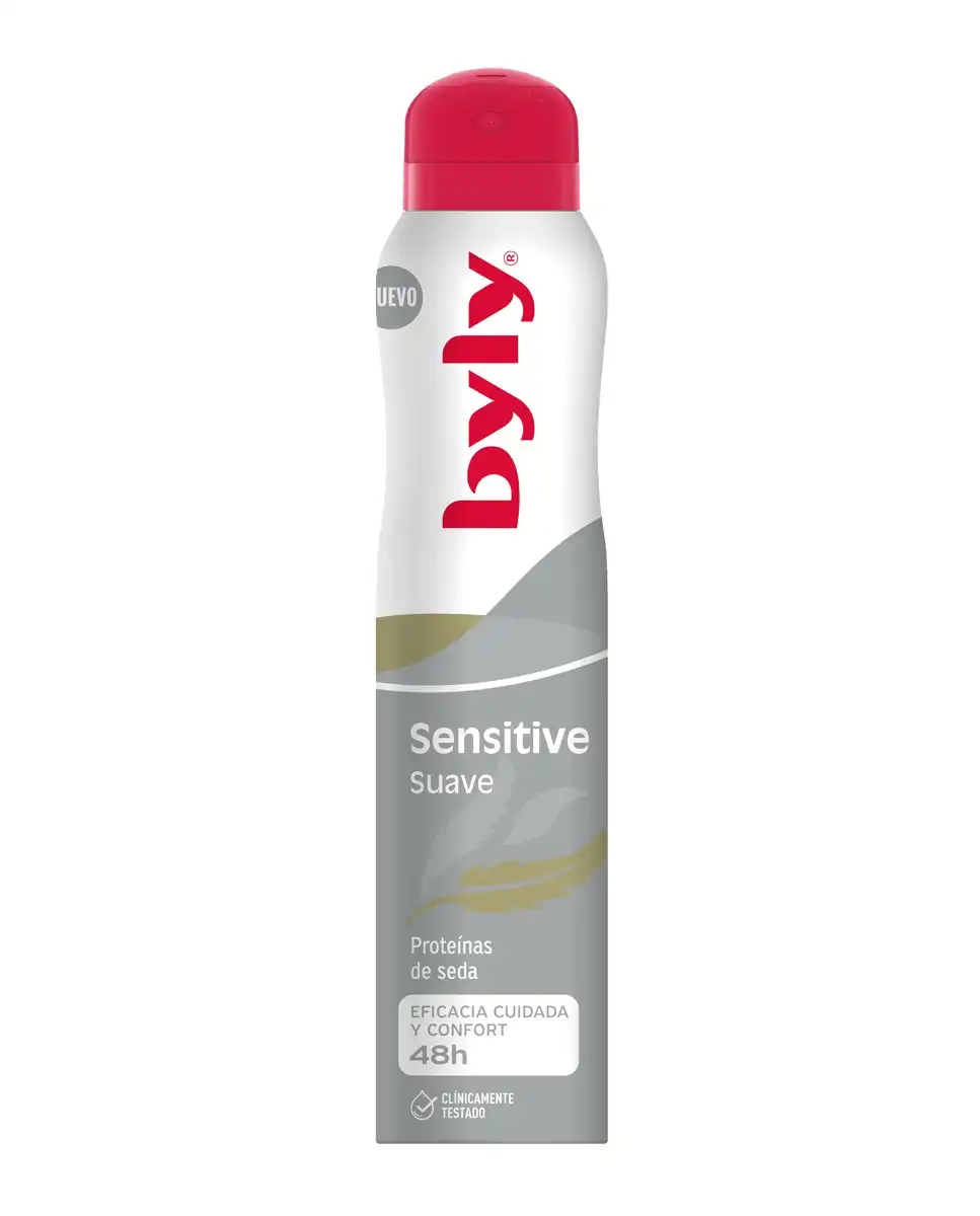 Byly - Desodorante En Spray Sensitive Suave Antimanchas - Byly - Comparador de precios
