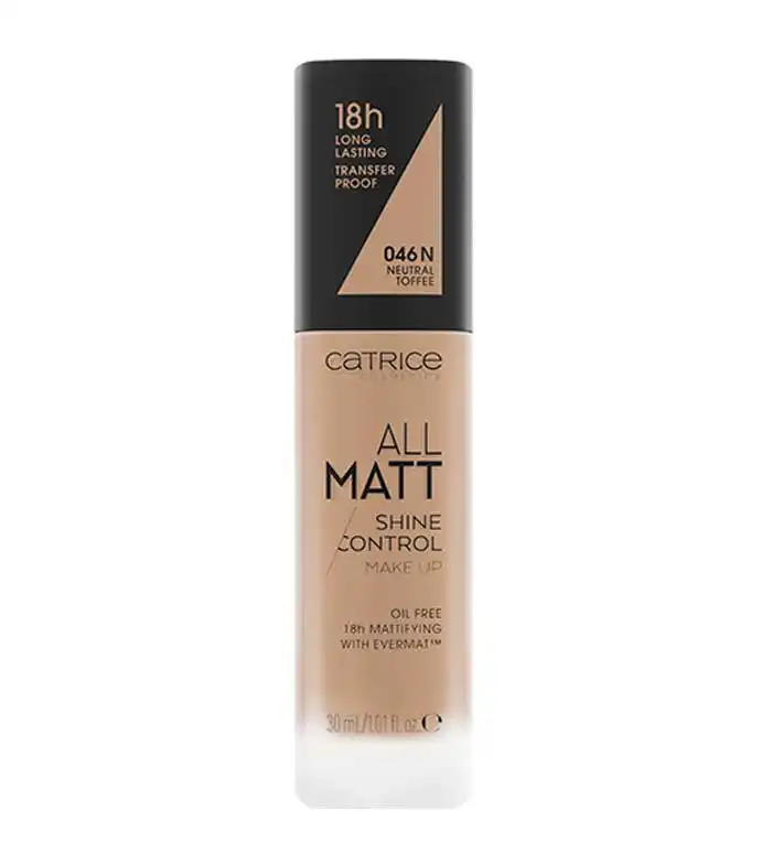 Catrice - Base de maquillaje All Matt Shine Control - 046N: Neutral Toffee - CATRICE - Comparador de precios