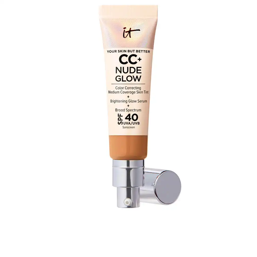CC+ Nude Glow lightweight foundation + glow serum SPF40 #tan - IT Cosmetics - Comparador de precios