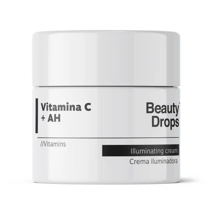 Crema Iluminadora con Vitamina C y Ácido Hialurónico 10 ml - Beauty Drops - Comparador de precios