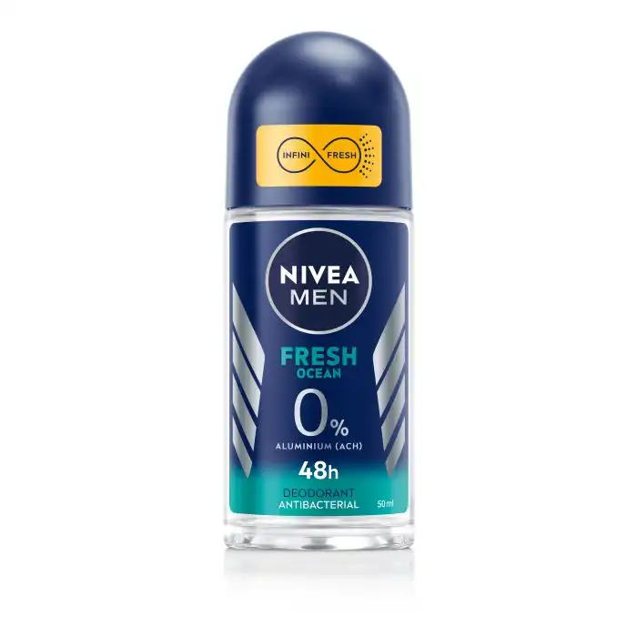 Desodorante Roll On Fresh Ocean 50 ml - Nivea - Comparador de precios