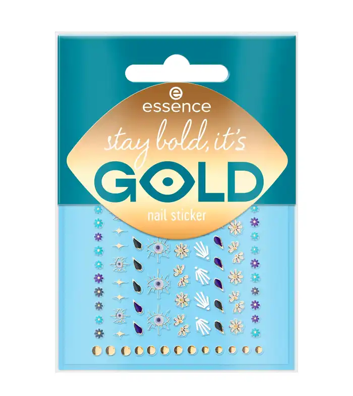 essence - Pegatinas para uñas Stay Bold, it's GOLD - ESSENCE - Comparador de precios