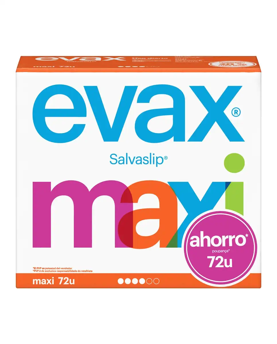 EVAX - Salvaslip Maxi - EVAX - Comparador de precios