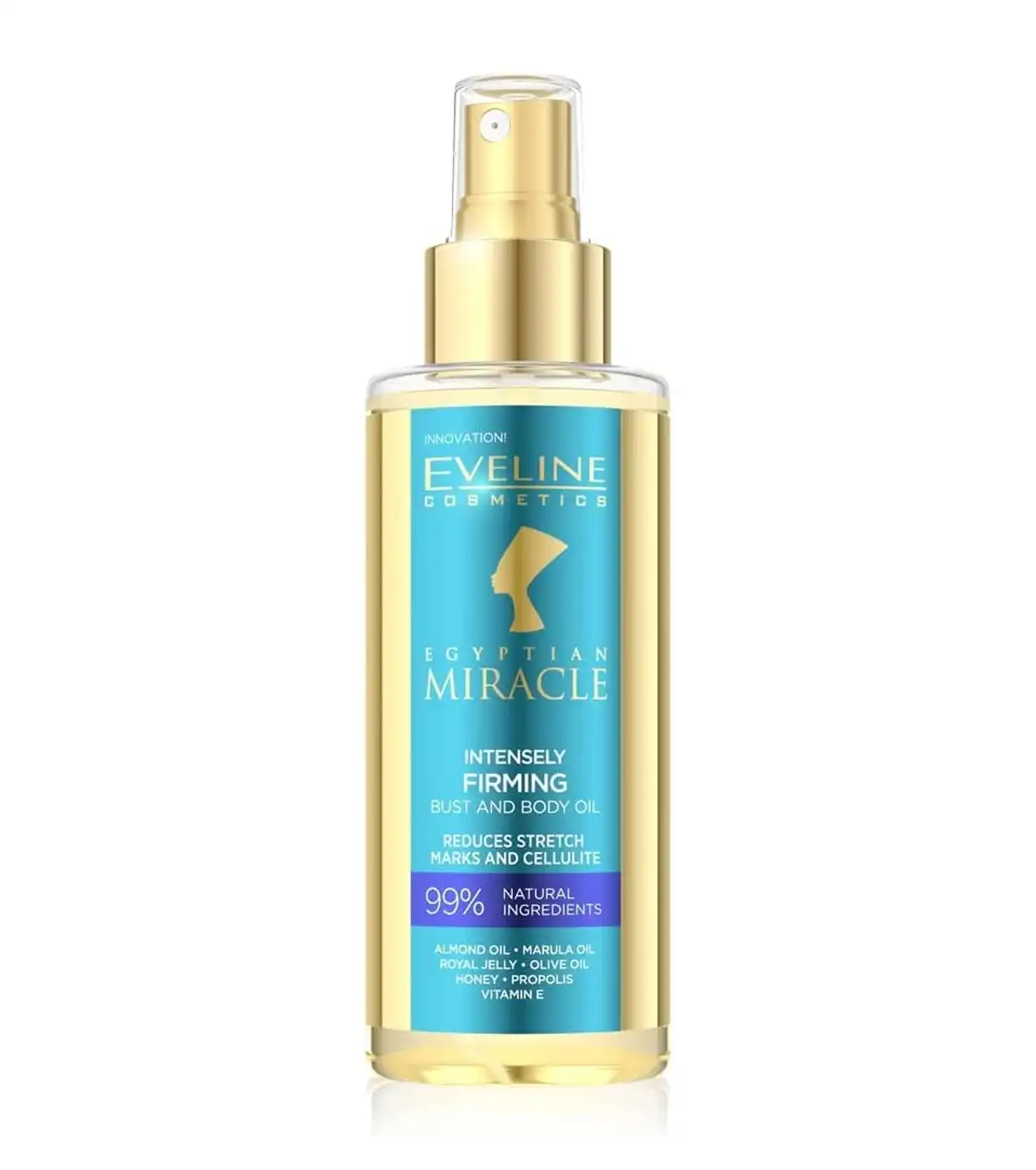 Eveline Cosmetics - Aceite reafirmante intenso para cuerpo y pecho Egyptian Miracle - Eveline Cosmetics - Comparador de precios