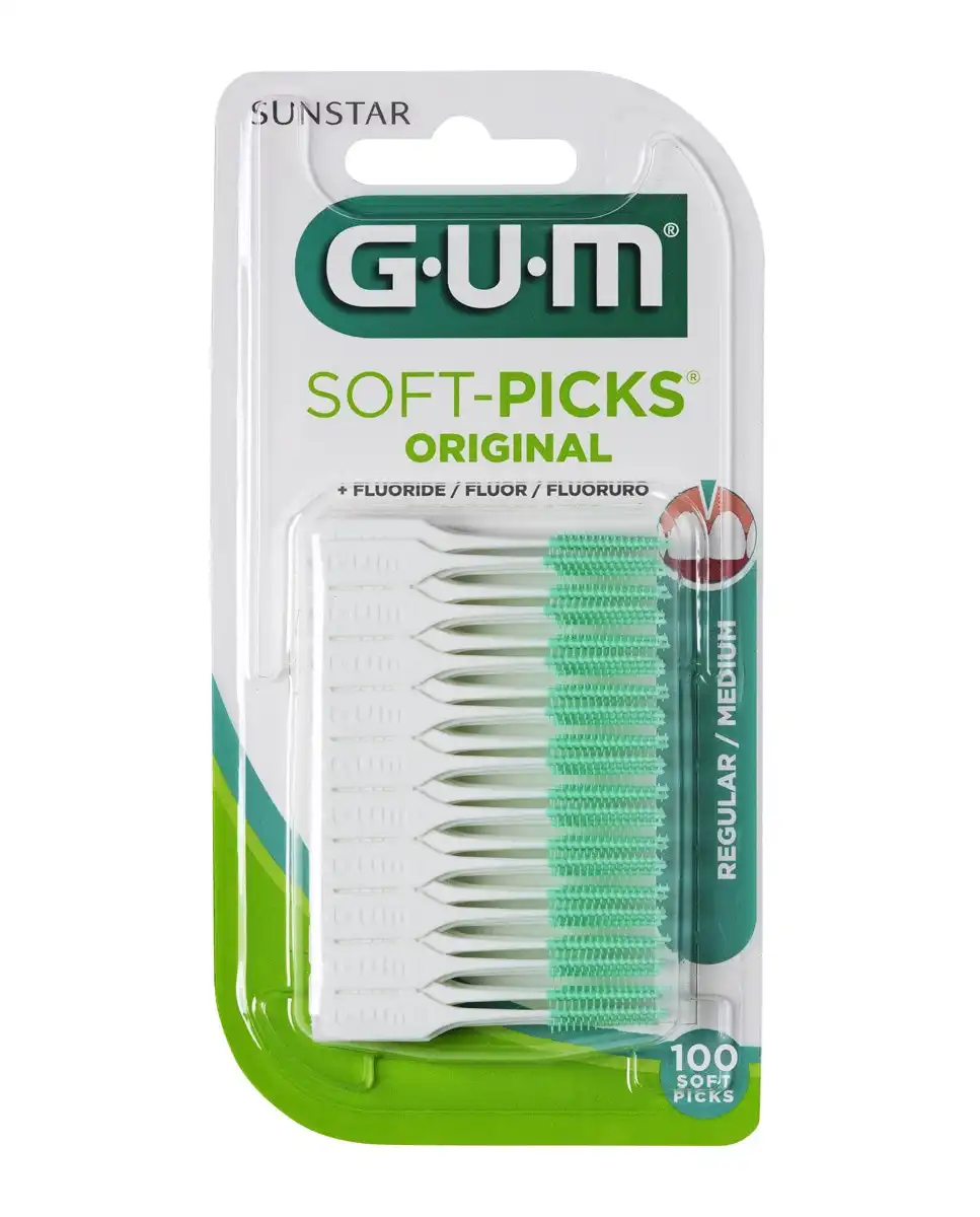 Gum - Cepillo Interdental Soft-Picks Original Regular (100 Unid) - GUM - Comparador de precios