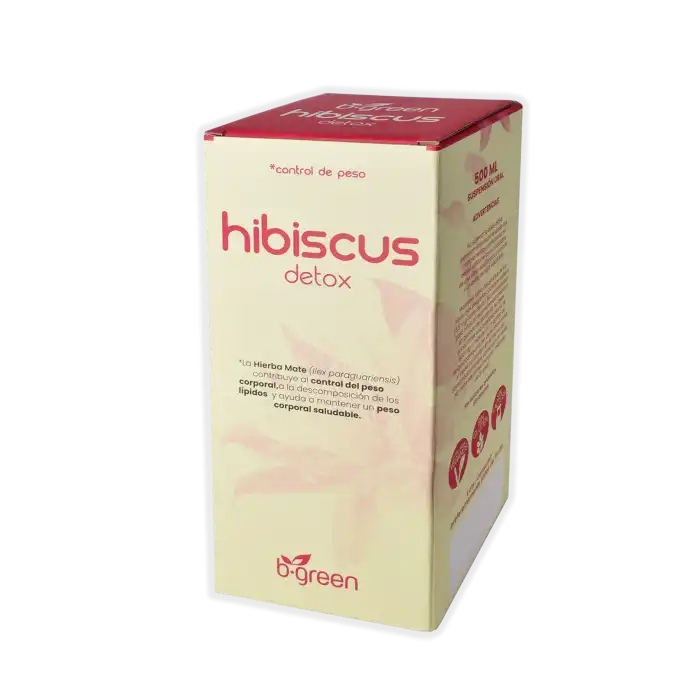 Hibiscus Detox Flor de Jamaica Control de Peso 500 ml - B.green - Comparador de precios