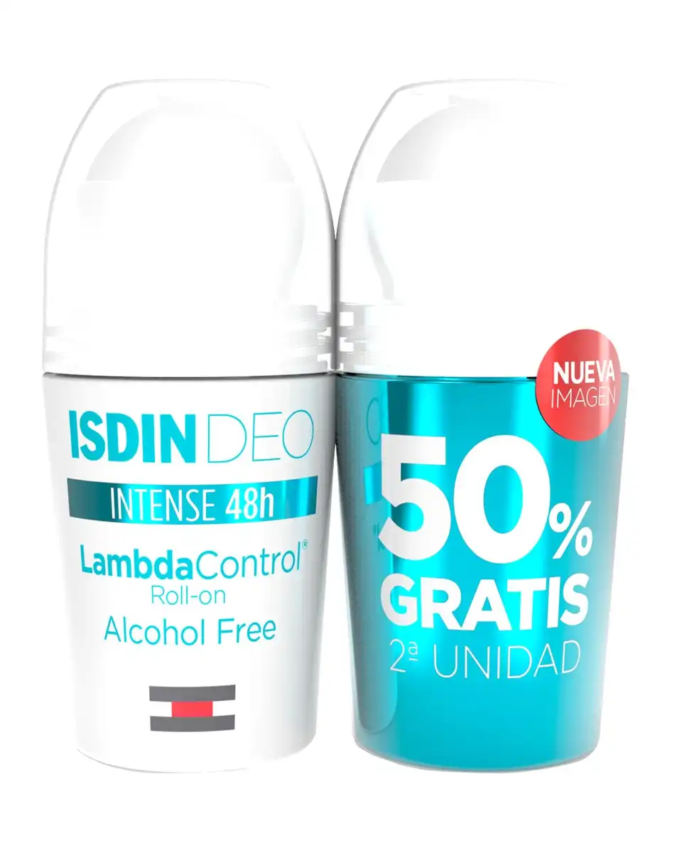 Isdin - Duplo Desodorante Roll-on Lambda Control - Isdin - Comparador de precios