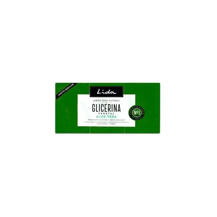 Jabón en Pastilla de Glicerina con Aloe - Lida - Comparador de precios