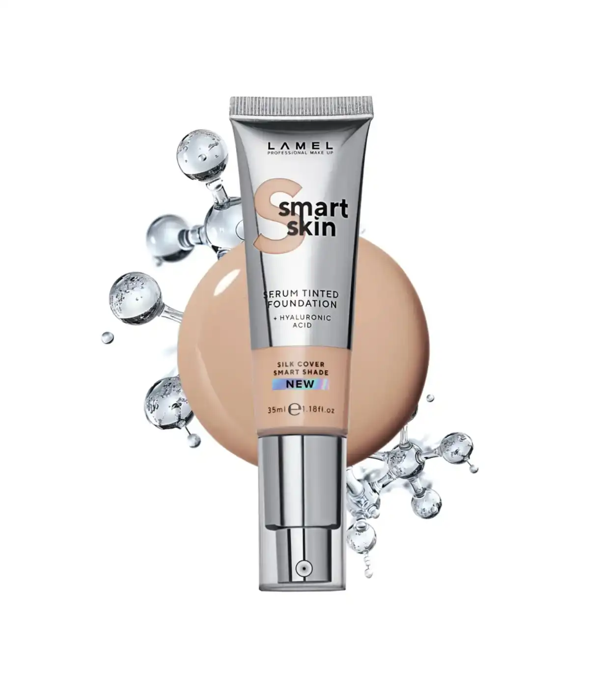 Lamel - Base de maquillaje Smart Skin Serum Tinted Foundation - 402: Beige - Lamel - Comparador de precios