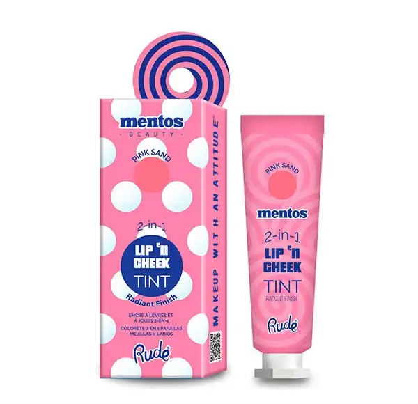 Mentos Lip 'N Cheek Tint Pink Sand - RUDE - Comparador de precios