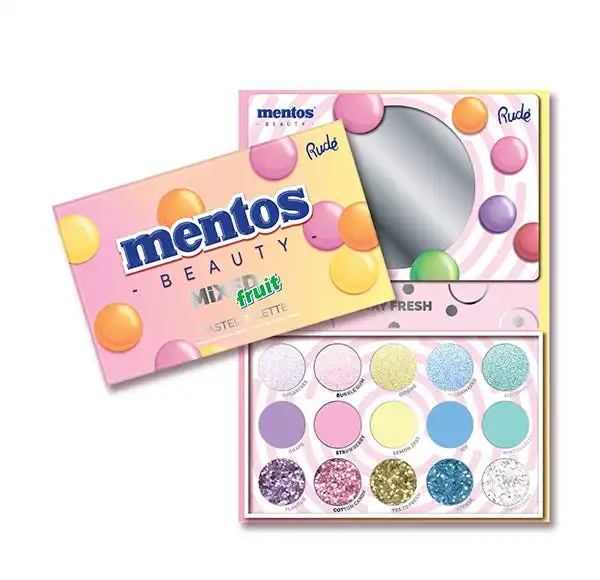 Mentos Mixed Fruit Palette Pastel - RUDE - Comparador de precios