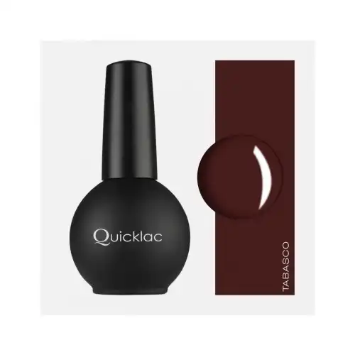 Mia Make Up - Quicklac Semipermanente Lacas de uñas 15 ml TABASCO - Mia Make Up - Comparador de precios