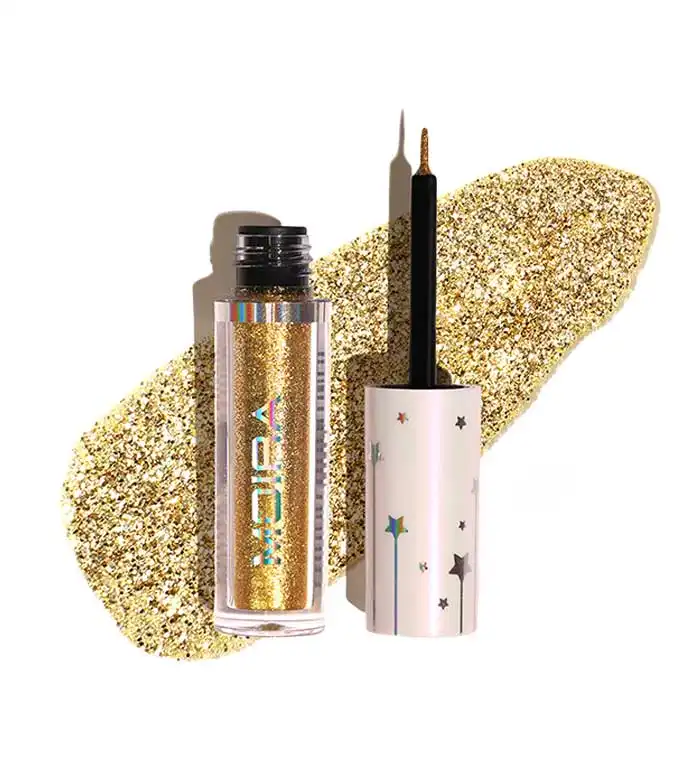 Moira - Delineador de ojos Glitter Glitter Liner - 010: 24K - Moira - Comparador de precios