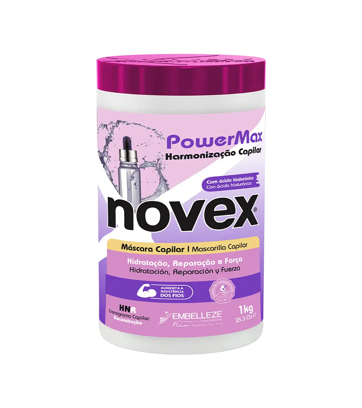 Novex - *PowerMax* - Mascarilla capilar 1 kg - Hidratación, reparación y fuerza - Novex - Comparador de precios