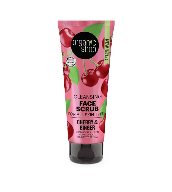 Organic Shop - Peeling facial limpiador - Jengibre y Cereza - Organic Shop - Comparador de precios