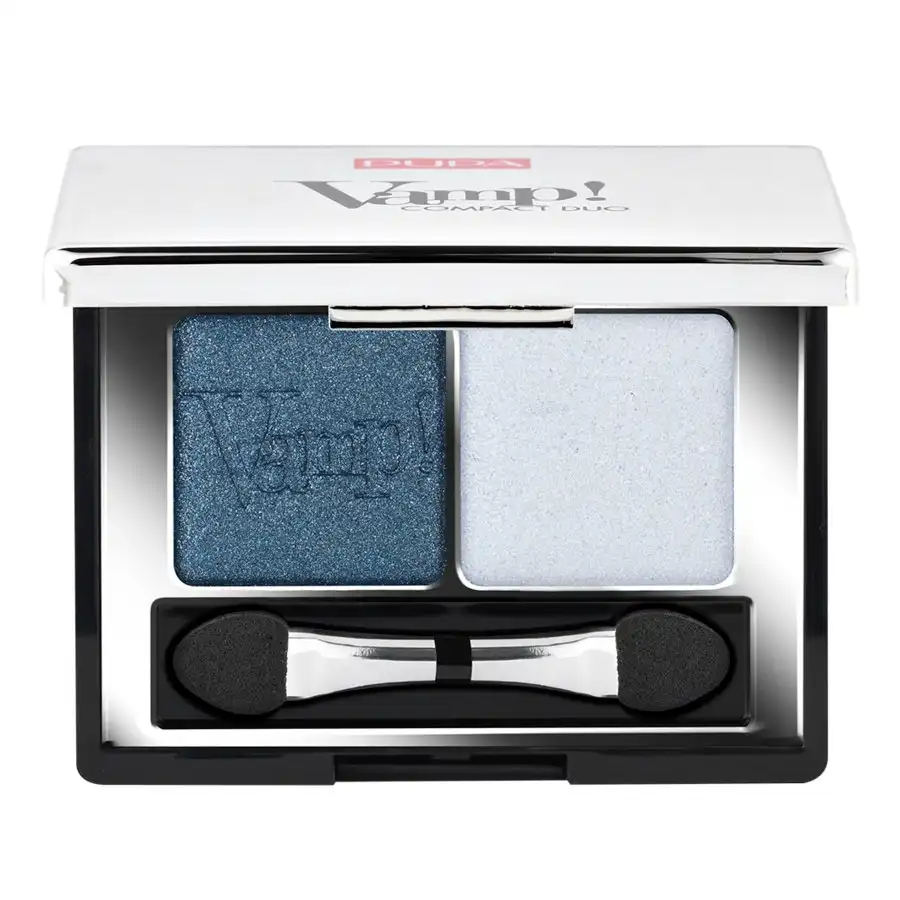 PUPA Milano - Vamp! Compact Duo Sombra de ojos 2.2 g No. 012 Magnetic Blue - PUPA Milano - Comparador de precios