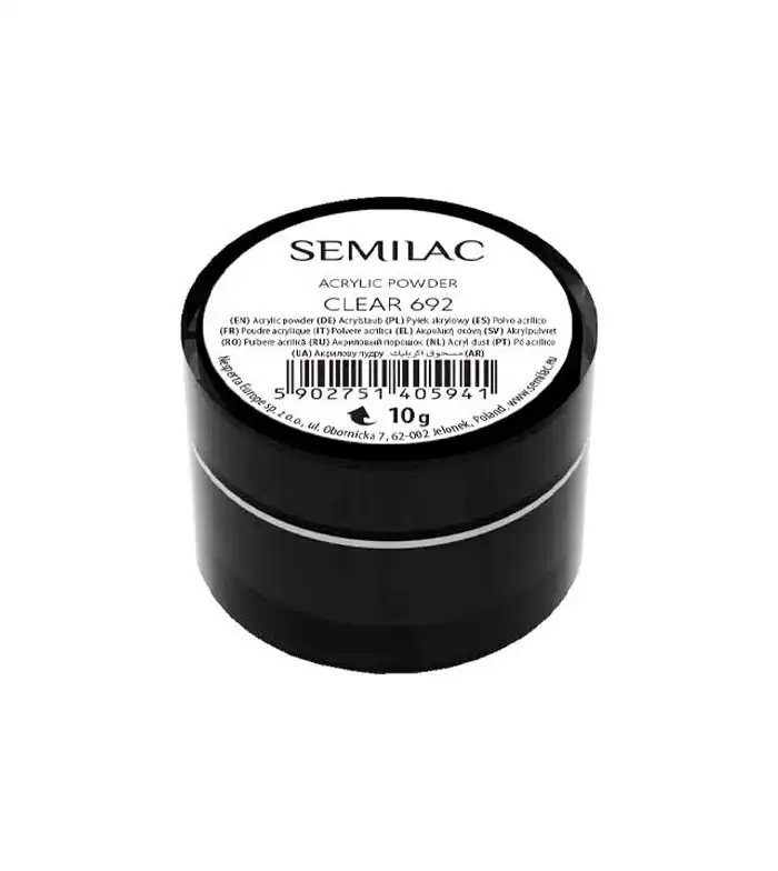 Semilac - Polvo acrílico - Clear 692 - SEMILAC - Comparador de precios