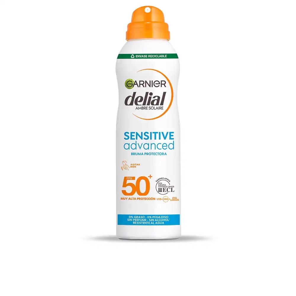 Sensitive Advanced bruma piel sensible SPF50+ 200 ml - Garnier - Comparador de precios