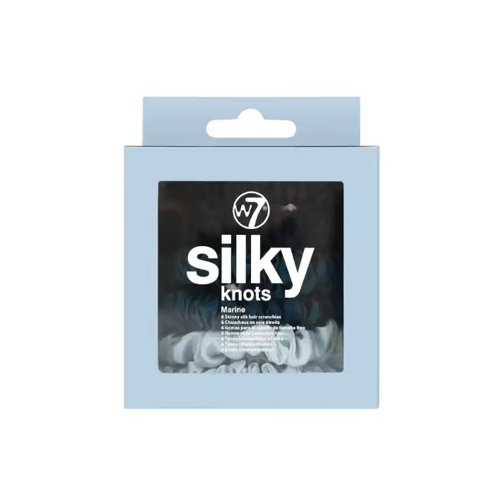 Silky Knots Set 6 Scrunchies Marine - W7 - Comparador de precios