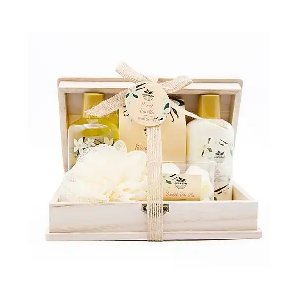 Sweet Vanilla Bath Gift Set - Becasan Nature - Comparador de precios