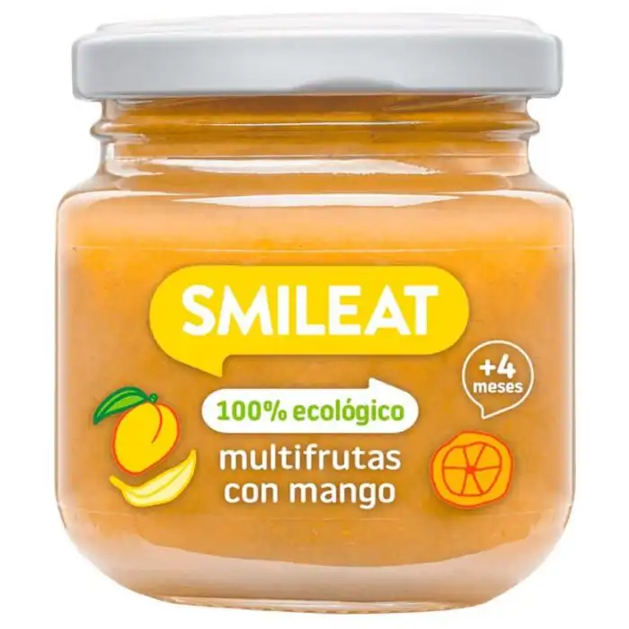 Tarrito Multifrutas Ecológico 130 gr - SMILEAT - Comparador de precios