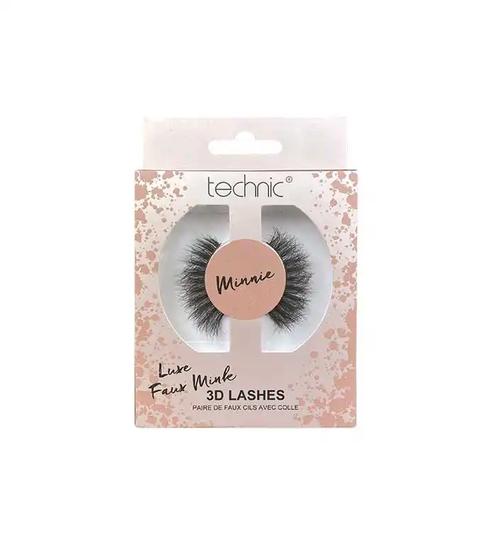Technic Cosmetics - Pestañas postizas Luxe Faux Mink 3D - Minnie - Technic Cosmetics - Comparador de precios
