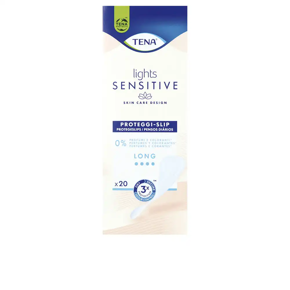 Tena Lady Compresa Lights Sensitive Liners Long , 20 un - Tena Lady - Comparador de precios