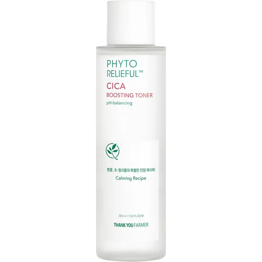 Thank you Farmer - Phyto Relieful Cica Boosting Toner Tónicos faciales 200 ml female - Thank you Farmer - Comparador de precios