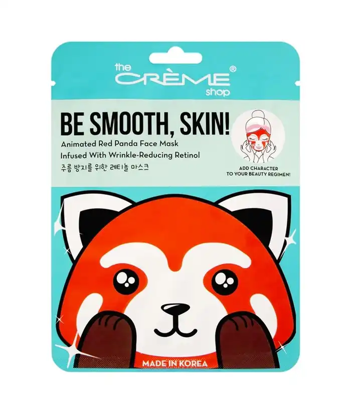 The Crème Shop - Mascarilla facial - Be Smooth, Skin! Panda Rojo - THE CREME SHOP - Comparador de precios