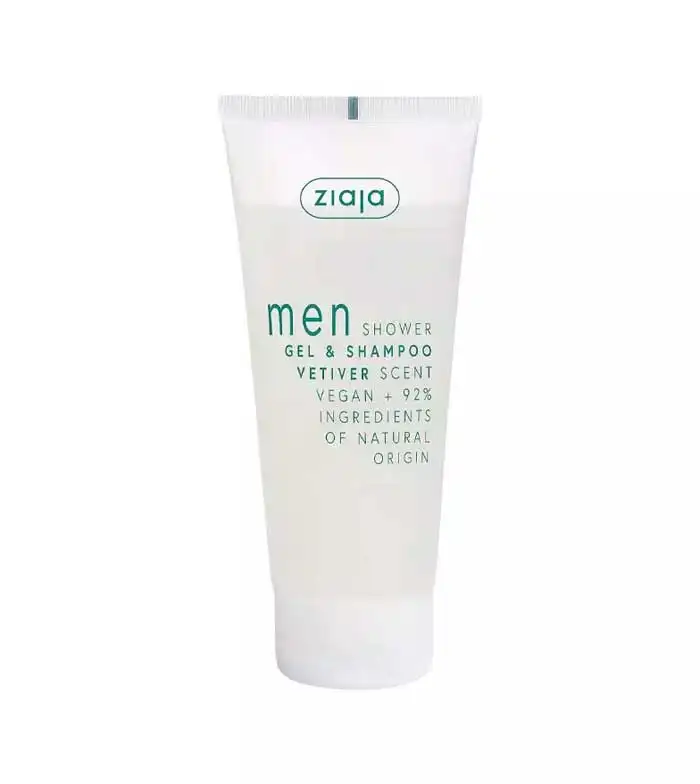 Ziaja - Gel de ducha y champú 2 en 1 para hombre 200 ml - Vetiver - Ziaja - Comparador de precios
