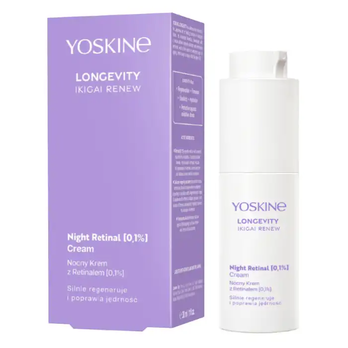 ¡31% DTO! Longevity Night Retnl 0,1% Cream 30 ml - Yoskine - Comparador de precios