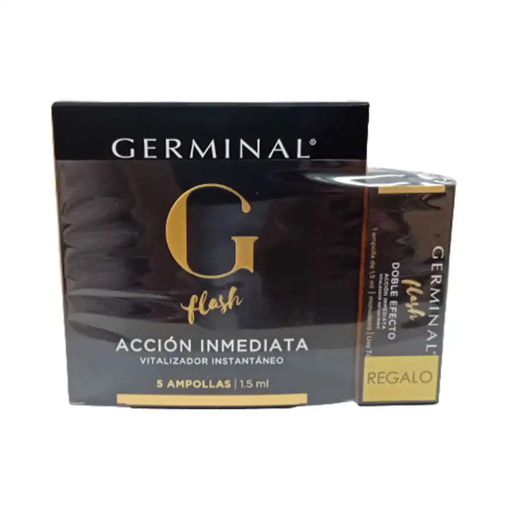 Acción Inmediata Ampollas lote 7 pz - Germinal - Comparador de precios