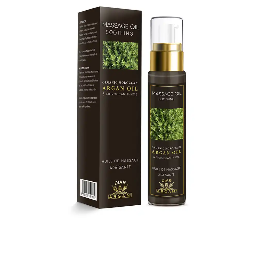 Aceite Calmante Para Masaje de argán con tomillo 50 ml - Diar Argan - Comparador de precios