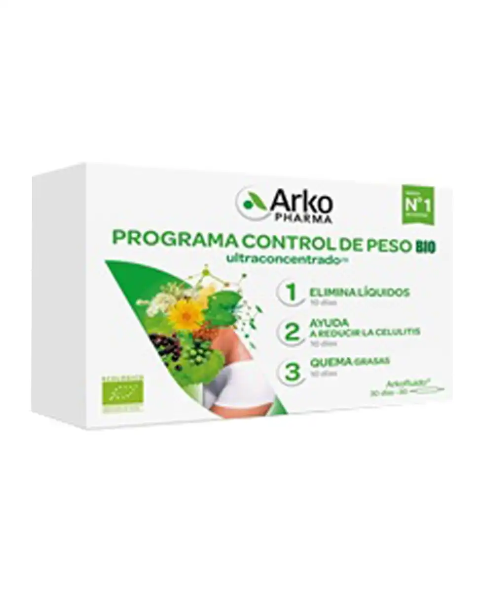 Arkopharma - Ampollas Arkofluido® Programa Control De Peso Arkopharma. - Arkopharma - Comparador de precios