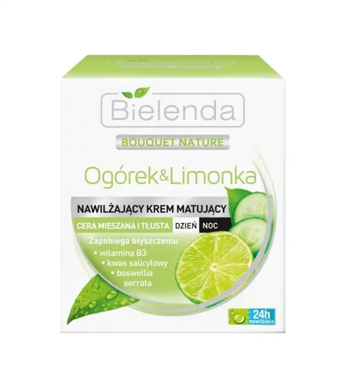 Bielenda - Crema hidratante y matificante - Pepino y lima - Bielenda - Comparador de precios