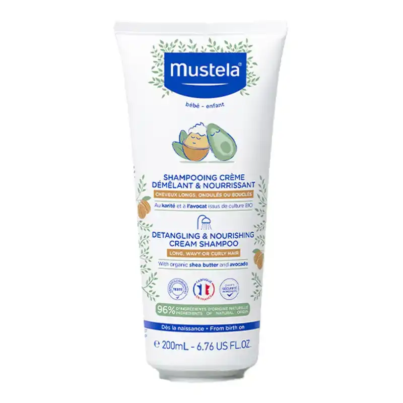 Champú Desenredante Y Nutritivo En Crema 200ml - Mustela - Comparador de precios