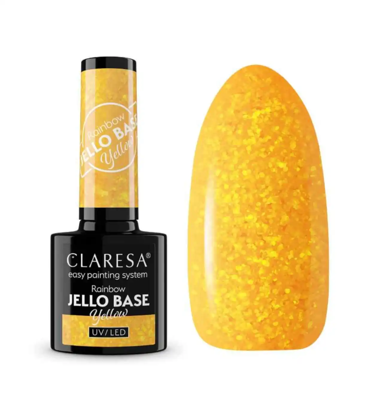 Claresa - *Rainbow Jello Base* - Esmalte de uñas semipermanente - Yellow - Claresa - Comparador de precios