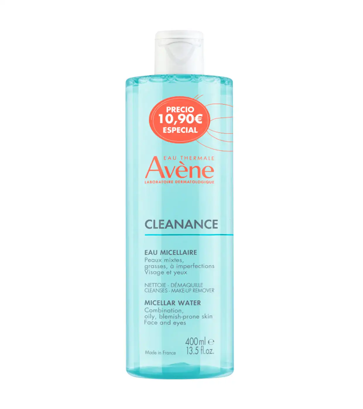 Cleanance agua micelar 400 ml - Avène - Comparador de precios