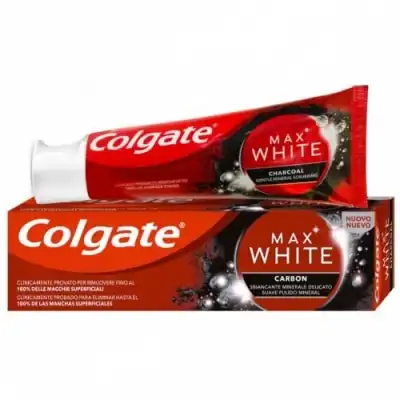 Colgate Colgate Pasta Max White Carbón, 75 ml - Colgate - Comparador de precios
