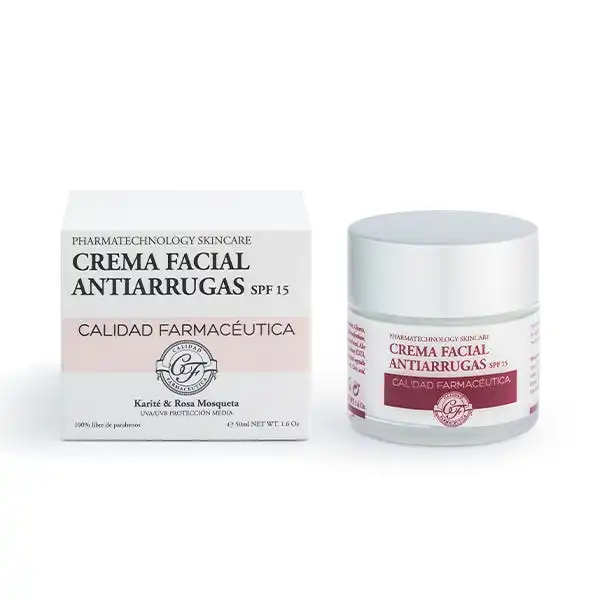 Crema Facial Antiarru Calidad Farmace Spf15 50Ml - CALIDAD FARMACÃUTICA - Comparador de precios