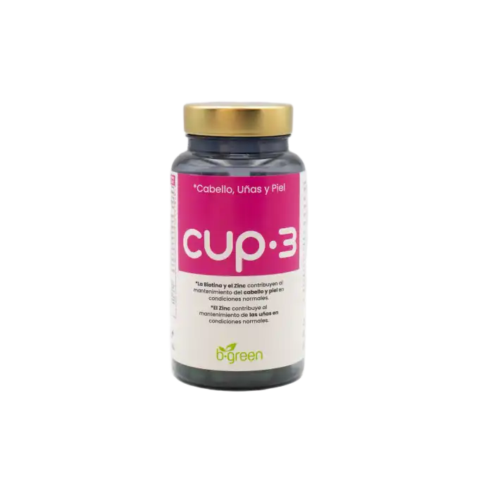 CUP 3 Cabello, Uñas y Piel Complemento Alimenticio - B.green - Comparador de precios