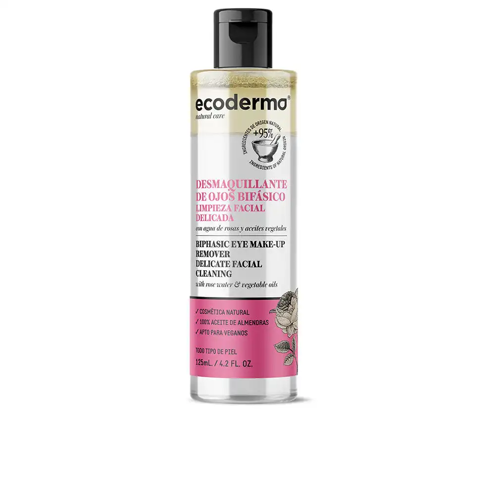 Desmaquillante ojos bifásico 125 ml - ECODERMA - Comparador de precios